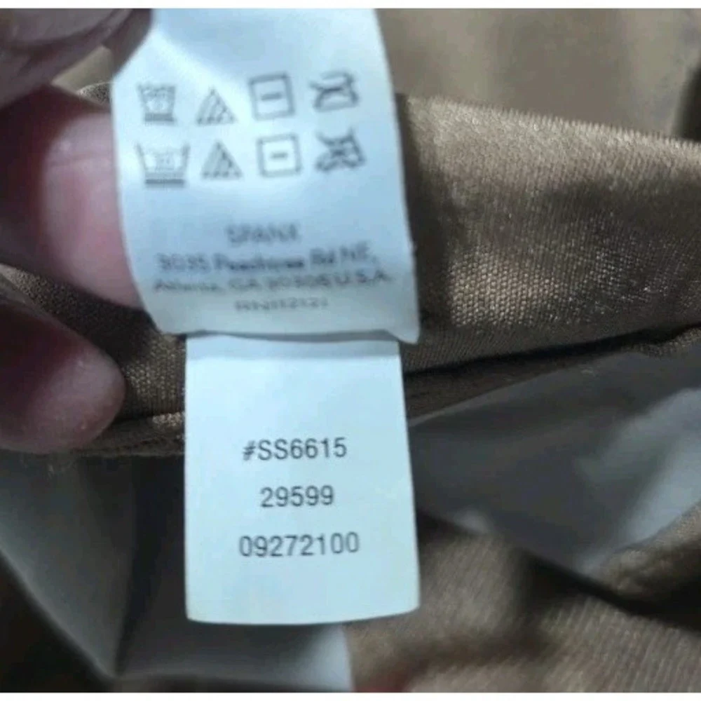 Spanx By Sara Blakely Womens Mid-Thigh‎ Short Size M Dark Soft Nude Shapewear